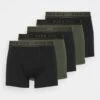 Pier One 5 PACK - Panties - Black/khaki -Herrenbekleidungsgeschäft 00955010cec94d048deaec05ec199c27 1
