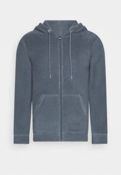 Pier One BORG ZIP-UP JACKET - Fleecejacke - Dark Green -Herrenbekleidungsgeschäft 011099493b5240efb0f14d67b8673274