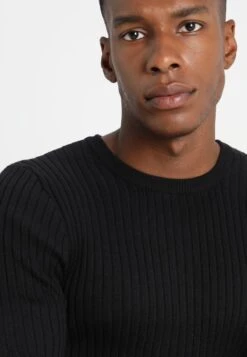 Pier One Strickpullover - Black 12 Pier One Strickpullover - Black -Herrenbekleidungsgeschäft 046daf91af9e438e9ff2dcf7c07d6ba1