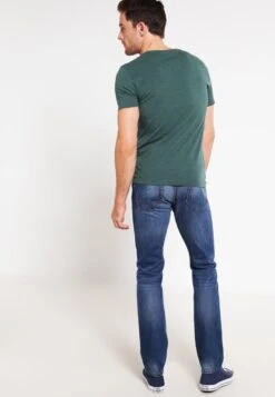 Pier One T-Shirt Basic - Green Melange -Herrenbekleidungsgeschäft 0d427aad8ad74f139ced6de698cc5d73