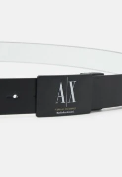 Armani Exchange MAN BELT - Gürtel - Black 11 Armani Exchange MAN BELT - Gürtel - Black -Herrenbekleidungsgeschäft 0d772eb0b8c348ab945763fa7092b002