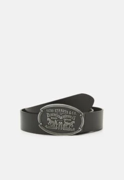 BILLY PLAQUE BELT - Gürtel - Regular Black -Herrenbekleidungsgeschäft 0e2592c5e06847f990f6e72bf692ec60 1