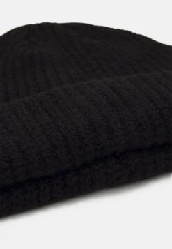 Pier One SHORT MICRO BEANIE UNISEX - Mütze - Black -Herrenbekleidungsgeschäft 0ebb65d54b0643c5908d2c2364f4ca2c