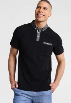 Pier One Poloshirt - Black -Herrenbekleidungsgeschäft 1215ef12131d4b21b0223a035bf598e9 1
