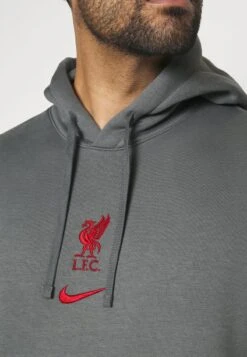 Nike Performance LIVERPOOL FC CLUB HOODIE - Sweatshirt - Smoke Grey/tough Red 13 Nike Performance LIVERPOOL FC CLUB HOODIE - Sweatshirt - Smoke Grey/tough Red -Herrenbekleidungsgeschäft 18d60969096247ceb51a3270b0d746f9