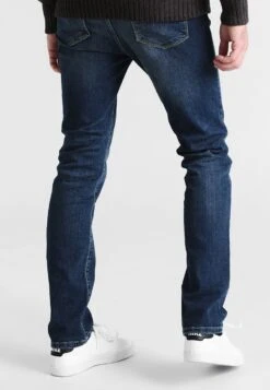 Pier One Jeans Straight Leg - Washed Dark Blue -Herrenbekleidungsgeschäft 19f71c5aa23e4aee8fbafd64cafceb95