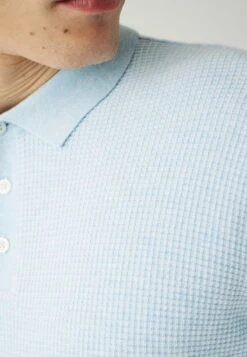 Next TEXTURED STANDARD - Poloshirt - Blue -Herrenbekleidungsgeschäft 1f5faef744194eed80f257afbaf774e3