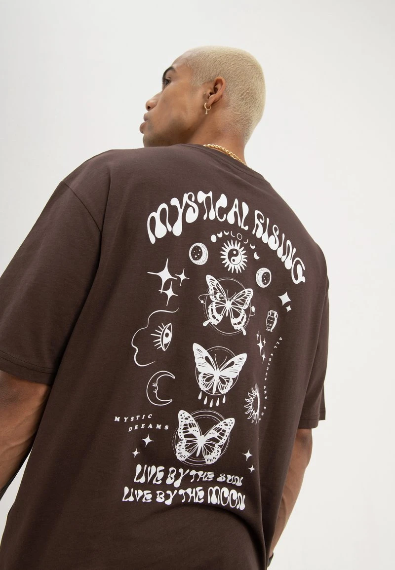 YOURTURN UNISEX - T-Shirt Print - Brown 6 YOURTURN UNISEX - T-Shirt Print - Brown – Bild 4