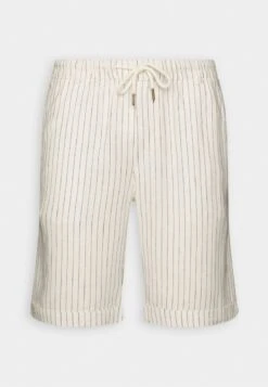 Pier One LINEN BLEND DRAWCORD SHORTS - Shorts - Off-white -Herrenbekleidungsgeschäft 228637db60b840a58a2b5acb0845341b 1