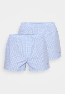 Boss 2 PACK - Boxershorts - Open Blue -Herrenbekleidungsgeschäft 2e3a60e03ce94f5bb5780e1181aef832