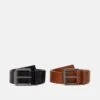 Pier One 2 PACK UNISEX - Gürtel - Black/cognac 2 Pier One 2 PACK UNISEX - Gürtel - Black/cognac -Herrenbekleidungsgeschäft 2f8356d00e94424e9b370f49a86d96f0