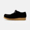 Clarks Originals WALLABEE - Sportlicher Schnürer - Black Vegan -Herrenbekleidungsgeschäft 35d4cb5283a748038689740d686a214d