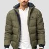Indicode Jeans REGULAR FIT - Winterjacke - Dark Green -Herrenbekleidungsgeschäft 35f267c90f0645169c728375bd939bbd