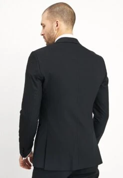BASIC PLAIN BLACK TUX SUIT SLIM FIT - Anzug - Black 11 BASIC PLAIN BLACK TUX SUIT SLIM FIT - Anzug - Black -Herrenbekleidungsgeschäft 3e5fbcfc90c94c759674fc2cdbb3d4cb