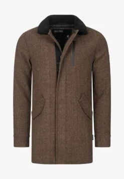 Indicode Jeans FALMO - Kurzmantel - Mini Herringbone Black -Herrenbekleidungsgeschäft 42819a5efc5447739ce007e650207c2e