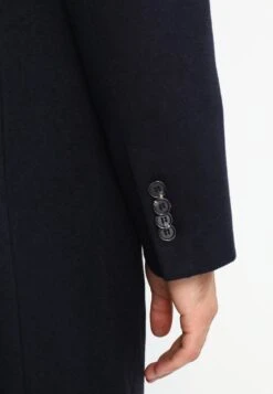 Pier One Klassischer Mantel - Navy -Herrenbekleidungsgeschäft 45269cb0f6b341b796077eef8022c5d0