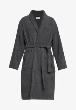 Pier One Bademantel - Dark Gray -Herrenbekleidungsgeschäft 4f5a22b619934e42847276907ebd2a82