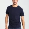 Pier One T-Shirt Basic - Dark Blue 2 Pier One T-Shirt Basic - Dark Blue -Herrenbekleidungsgeschäft 4fe6d84038b7477588df23e660909ed3