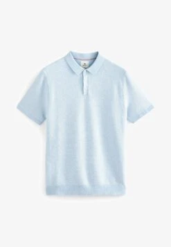 Next TEXTURED STANDARD - Poloshirt - Blue -Herrenbekleidungsgeschäft 5833400af337468ca4b22d140293519a