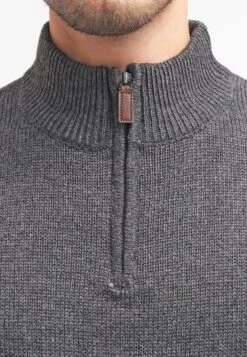Pier One Strickpullover - Dark Grey Melange -Herrenbekleidungsgeschäft 587e1511c2034492becfe762f987b704