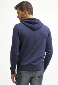 Pier One Kapuzenpullover - Dark Blue Melange -Herrenbekleidungsgeschäft 6143d5a3f9864ea4865ef773bda06c00