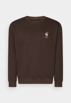 Pier One Sweatshirt - Dark Brown -Herrenbekleidungsgeschäft 6301392f58bf4ec28c7deb55a4944195 1
