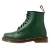 Dr. Martens 1460 BOOT - Schnürstiefelette - Green Smooth -Herrenbekleidungsgeschäft 719b97f80db340349c465c4f580057ab