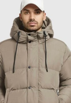 Khujo RAFI - Wintermantel - Taupe -Herrenbekleidungsgeschäft 761bb1376de54146b6619db4dea9a657