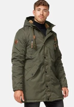 Indicode Jeans BARDSLEY - Wintermantel - Forest -Herrenbekleidungsgeschäft 792193cbd1b54f9985118354b8a71caa