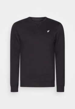 Pier One Sweatshirt - Black/mottled Grey -Herrenbekleidungsgeschäft 7954a7df4b094e52bda097136e48cead