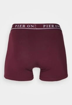 Pier One 5 PACK - Panties - Bordeaux/mottled Grey -Herrenbekleidungsgeschäft 7da8844dcdf84f679d2ae215c1b81ed3