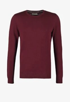 Pier One BASIC CREWNECK - Strickpullover - Bordeaux 13 Pier One BASIC CREWNECK - Strickpullover - Bordeaux -Herrenbekleidungsgeschäft 85d6d8a383134993bde44fb81e406306