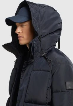 Khujo JEDI - Winterjacke - Graublau -Herrenbekleidungsgeschäft 98675026f46c4a1fa7309e7aad6e877f