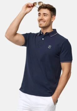 Indicode Jeans WALLO - Poloshirt - Navy 12 Indicode Jeans WALLO - Poloshirt - Navy -Herrenbekleidungsgeschäft a1d3148db20e415d8db096793e672386 1