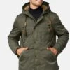 Indicode Jeans BARDSLEY - Wintermantel - Forest -Herrenbekleidungsgeschäft a9ed30b76f7244eea20b326d3605e569