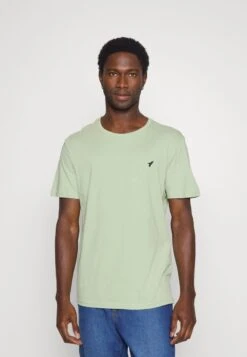 Pier One 5 PACK - T-Shirt Basic - White/blue/stone -Herrenbekleidungsgeschäft b410943a224f48cb88dc772b8e7068b1