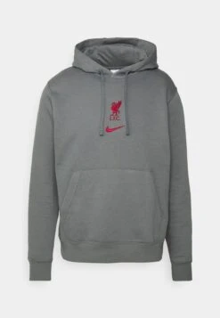 Nike Performance LIVERPOOL FC CLUB HOODIE - Sweatshirt - Smoke Grey/tough Red 12 Nike Performance LIVERPOOL FC CLUB HOODIE - Sweatshirt - Smoke Grey/tough Red -Herrenbekleidungsgeschäft b49f30b9d3064a0aa50fc109a5663008
