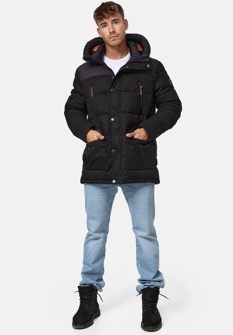 Indicode Jeans KREM - Winterjacke - Black 4 Indicode Jeans KREM - Winterjacke - Black – Bild 2