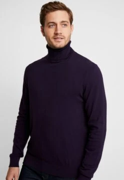 Pier One Strickpullover - Dark Purple -Herrenbekleidungsgeschäft bd8544b0bf3c42d68dca86416292e192
