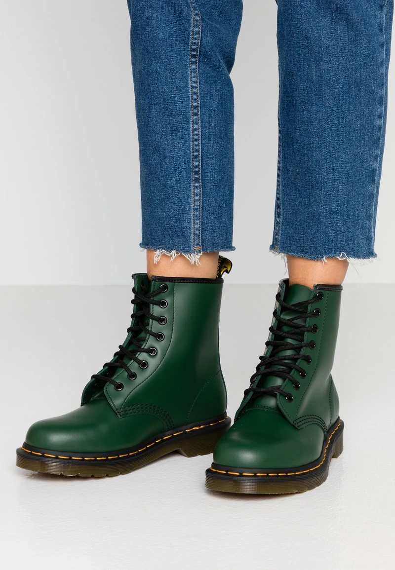 Dr. Martens 1460 BOOT - Schnürstiefelette - Green Smooth 6 Dr. Martens 1460 BOOT - Schnürstiefelette - Green Smooth – Bild 4