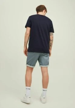 Jack & Jones PRINT - Shorts - Slate Gray -Herrenbekleidungsgeschäft c9e47f14903c4eb5b39adfc80c18f94c