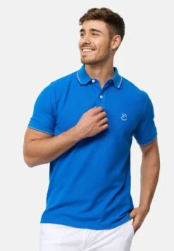 Indicode Jeans WALLO - Poloshirt - Skydiver