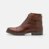 Pier One LEATHER - Schnürstiefelette - Brown 1 Pier One LEATHER - Schnürstiefelette - Brown -Herrenbekleidungsgeschäft cc36912fd13c41d5bc50a6bc7214b455