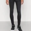 Jack & Jones JJITOM JJORIGINAL SUPER SKINNY FIT - Jeans Skinny Fit - Black Denim -Herrenbekleidungsgeschäft d2725b0230314889a2e07e9af2878c22