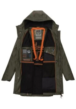 VERDAAN - Regenjacke / Wasserabweisende Jacke - Olive -Herrenbekleidungsgeschäft d633e0ee8d7e4f87bb39b7edfdeae5a5