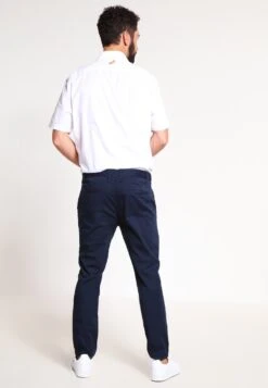 Pier One SLIM FIT CHINO - Chino - Dark Blue 10 Pier One SLIM FIT CHINO - Chino - Dark Blue -Herrenbekleidungsgeschäft d781d37eda76425a93e9a0a3b37f56fe