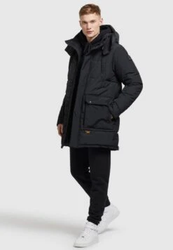 Khujo VIVAS - Wintermantel - Schwarz 12 Khujo VIVAS - Wintermantel - Schwarz -Herrenbekleidungsgeschäft dc375b9ec6084a70bed64cad1644e086