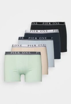 Pier One 5 PACK - Panties - Beige/light Green/black -Herrenbekleidungsgeschäft e0908b74d58443eca85f261ae7c2aa9f