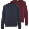 Pier One 2 PACK - Sweatshirt - Dark Blue/bordeaux -Herrenbekleidungsgeschäft e8ca40f9b80c4f6f9ec83d1f66be0f35