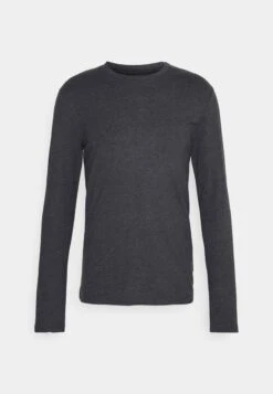 Pier One 7 PACK - Langarmshirt - Mottled Light Grey/white/mottled Dark Grey -Herrenbekleidungsgeschäft ed92a811633b4c4985e1380acb2afd86